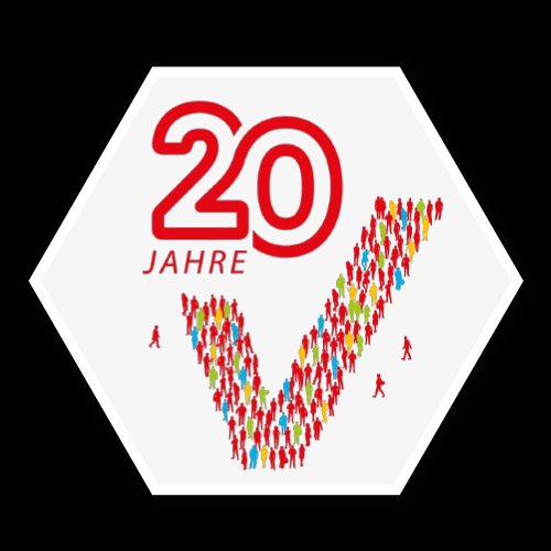 20 Jahre vida Logo