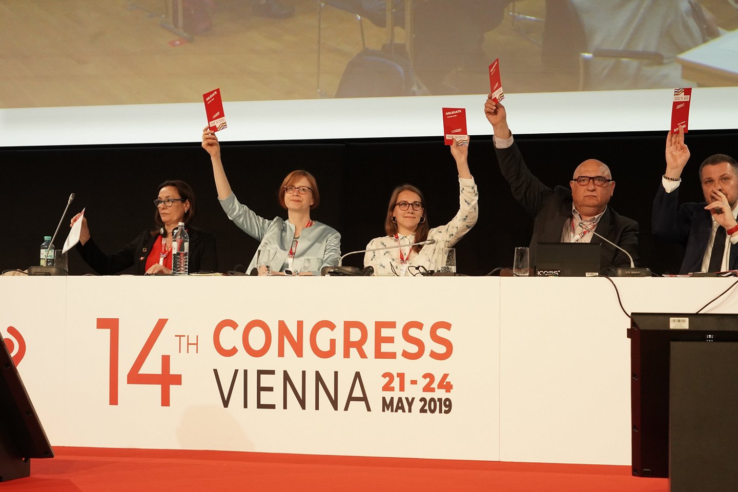 Im Mai 2019 fand in Wien der 14. EGB-Kongress statt. 