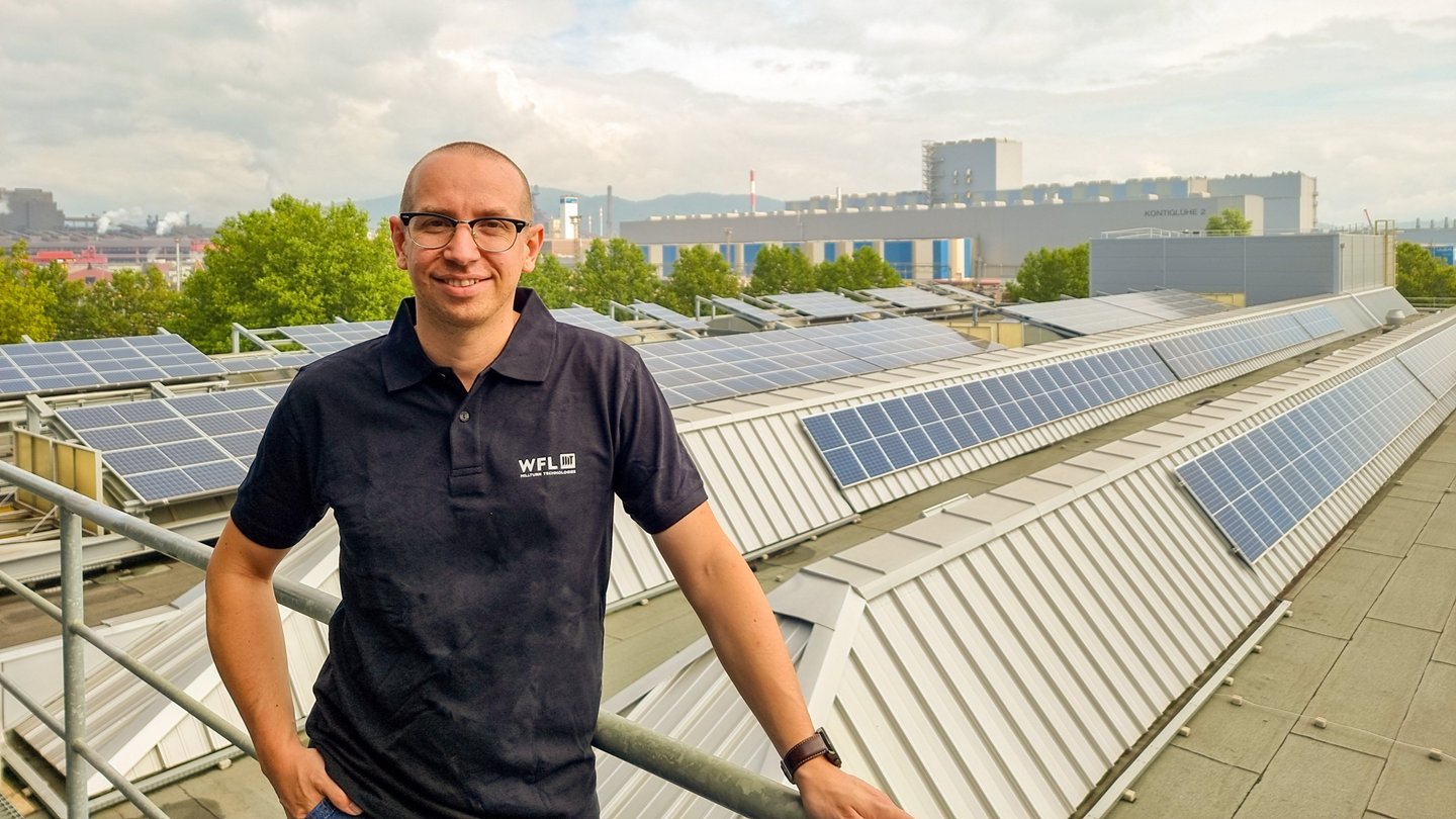 Mario Müller, Betriebsrat bei WFL Marketing in Linz