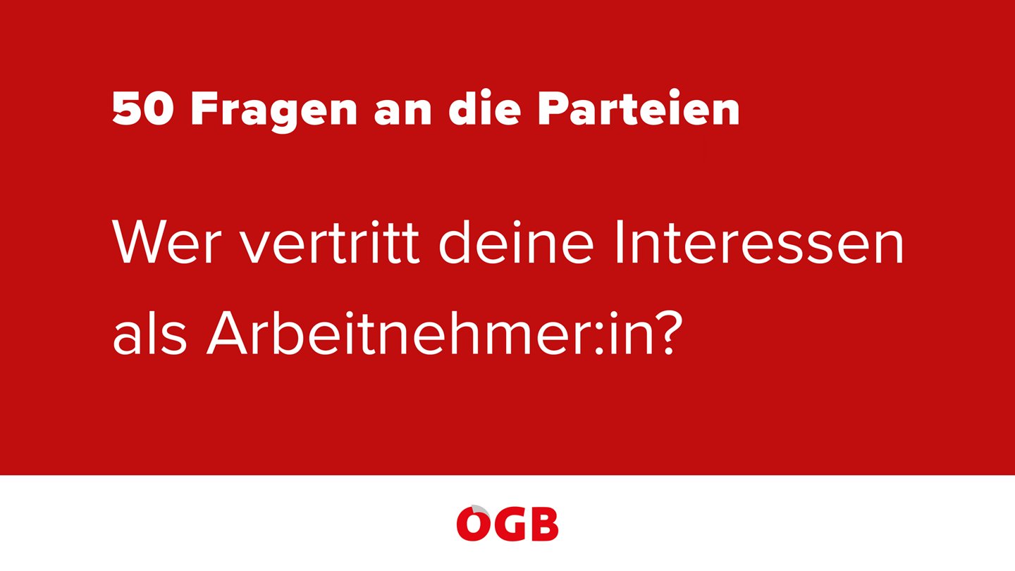 Grafik zu 50 Fragen an die Parteien