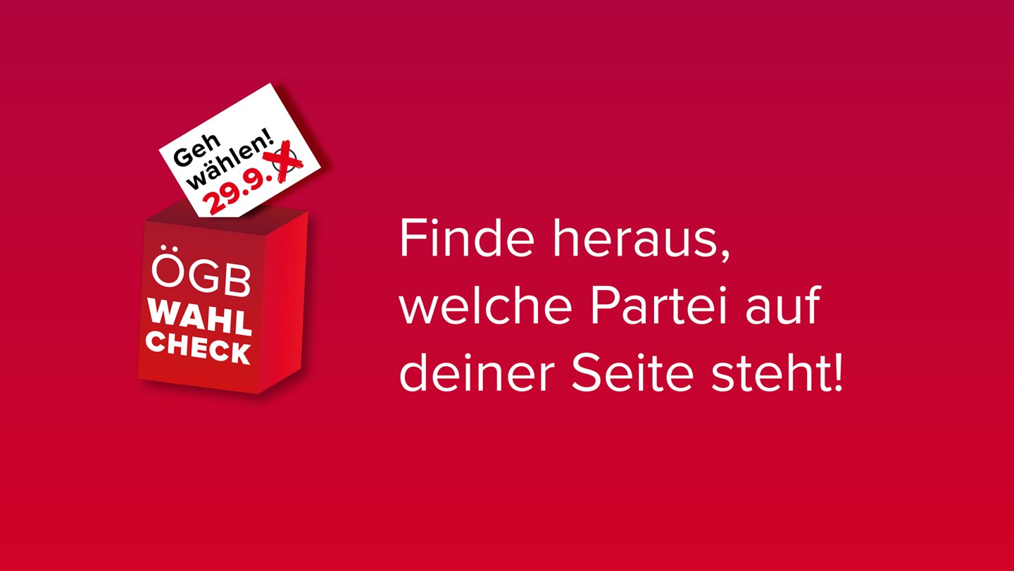 Finde heraus, welche Partei auf deiner Seite steht!