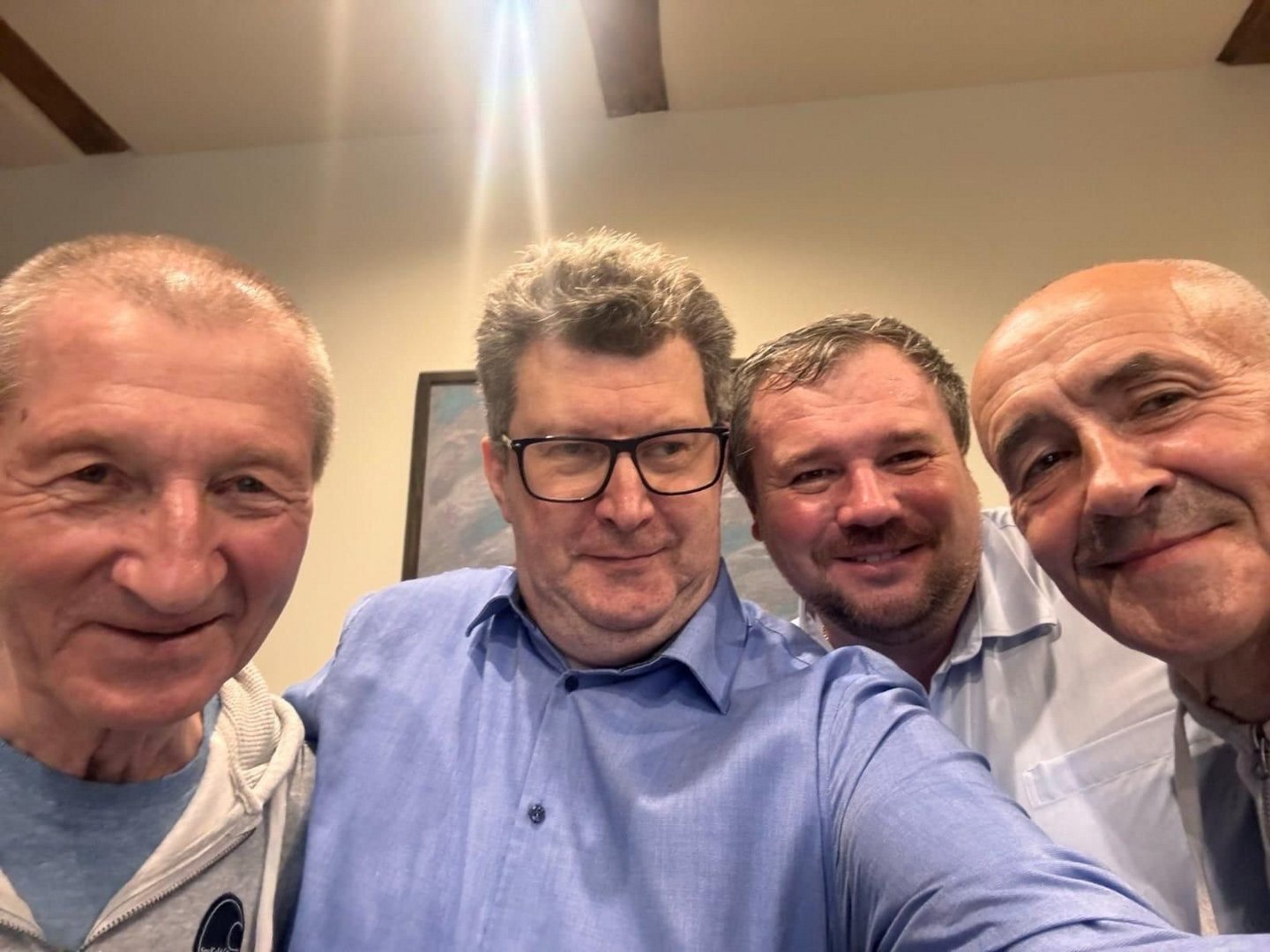 Aliaksandr Yarashuk, Siarhei Antusevich, Maksim Pazniakou, Hennadz Fiadynich 