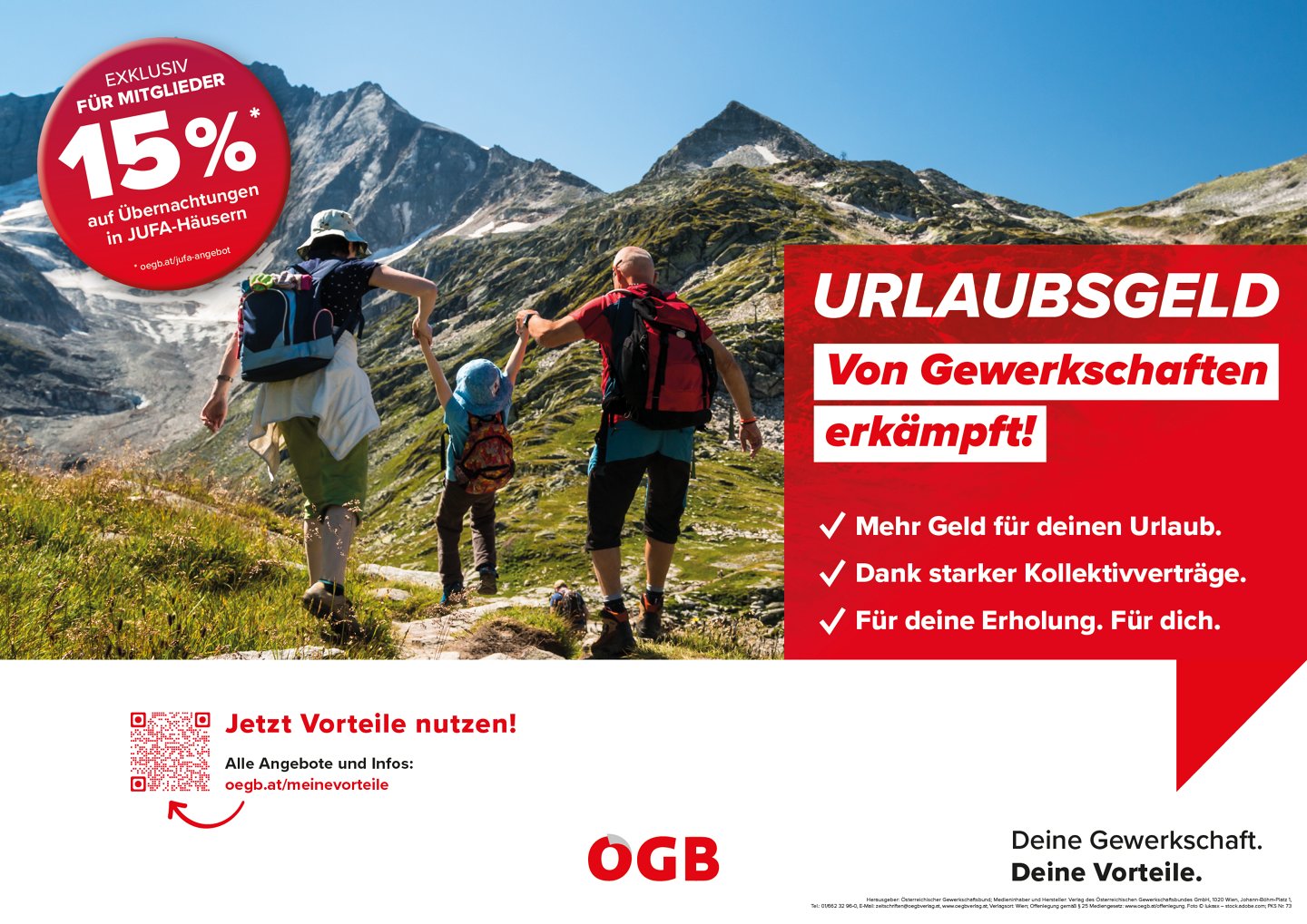 Urlaubsgeld: Von Gewerkschaften erkämpft!