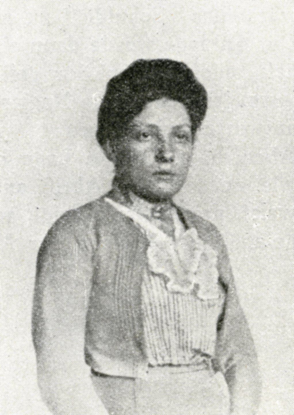 Anna Boschek in Jugendjahren, o.J. 