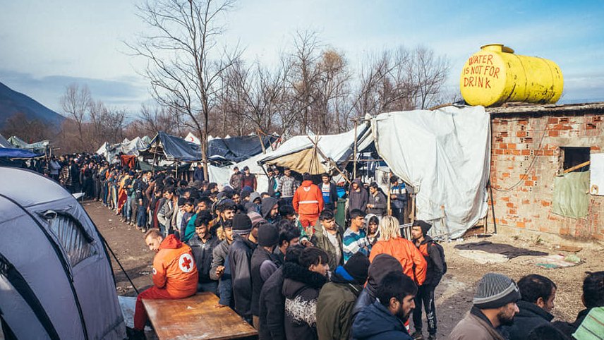 Unmenschliche Bedingungen im Camp Vučjak auf der Balkanroute