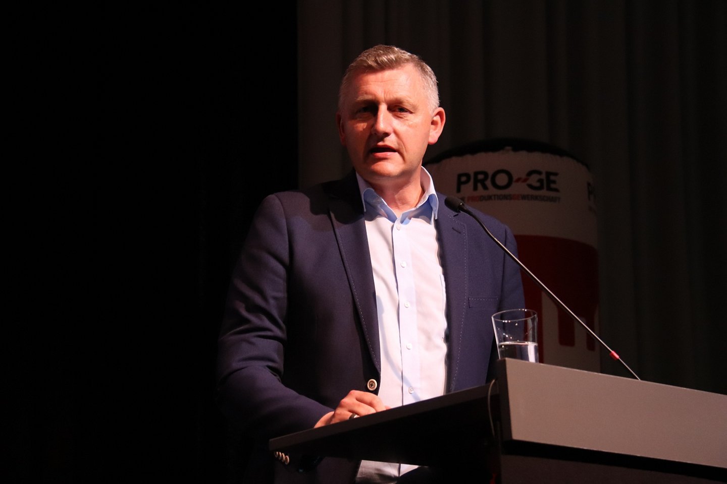 Reinhold Binder, Bundesvorsitzender der PRO-GE