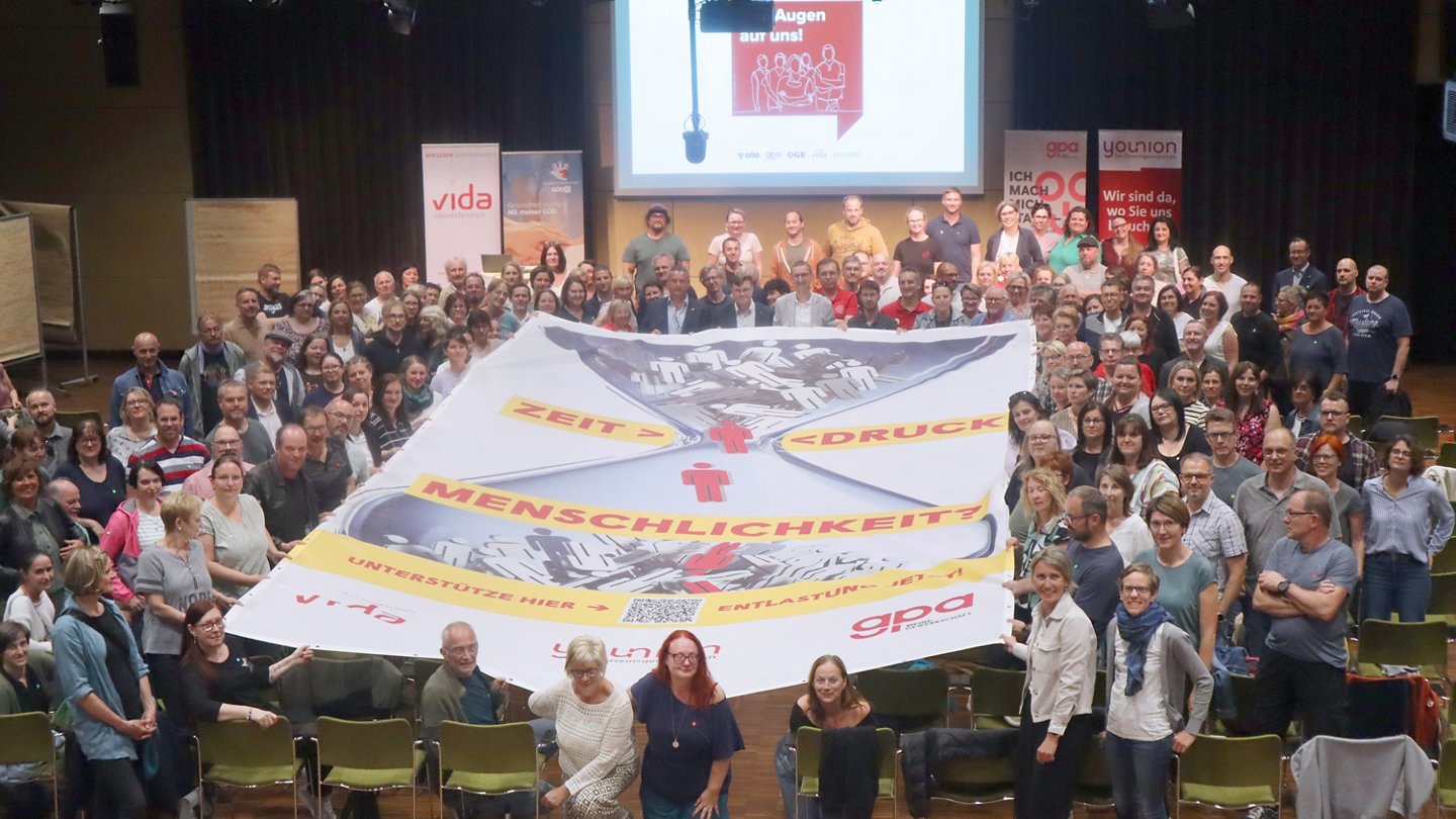 Kampagne Zeit-Druck-Menschlichkeit