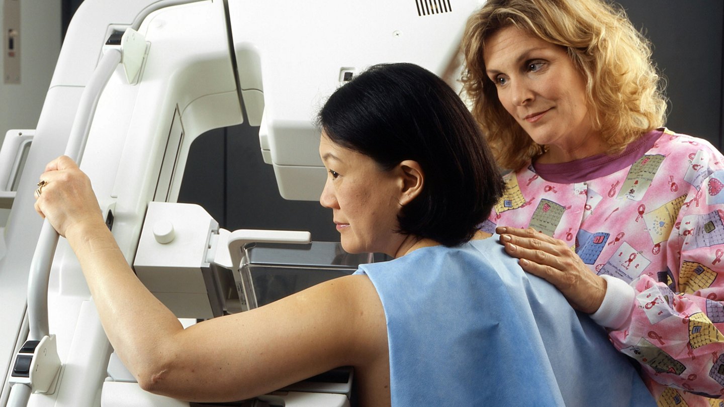 Mit einer Mammographie kann Brustkrebs frühzeitig erkann werden.