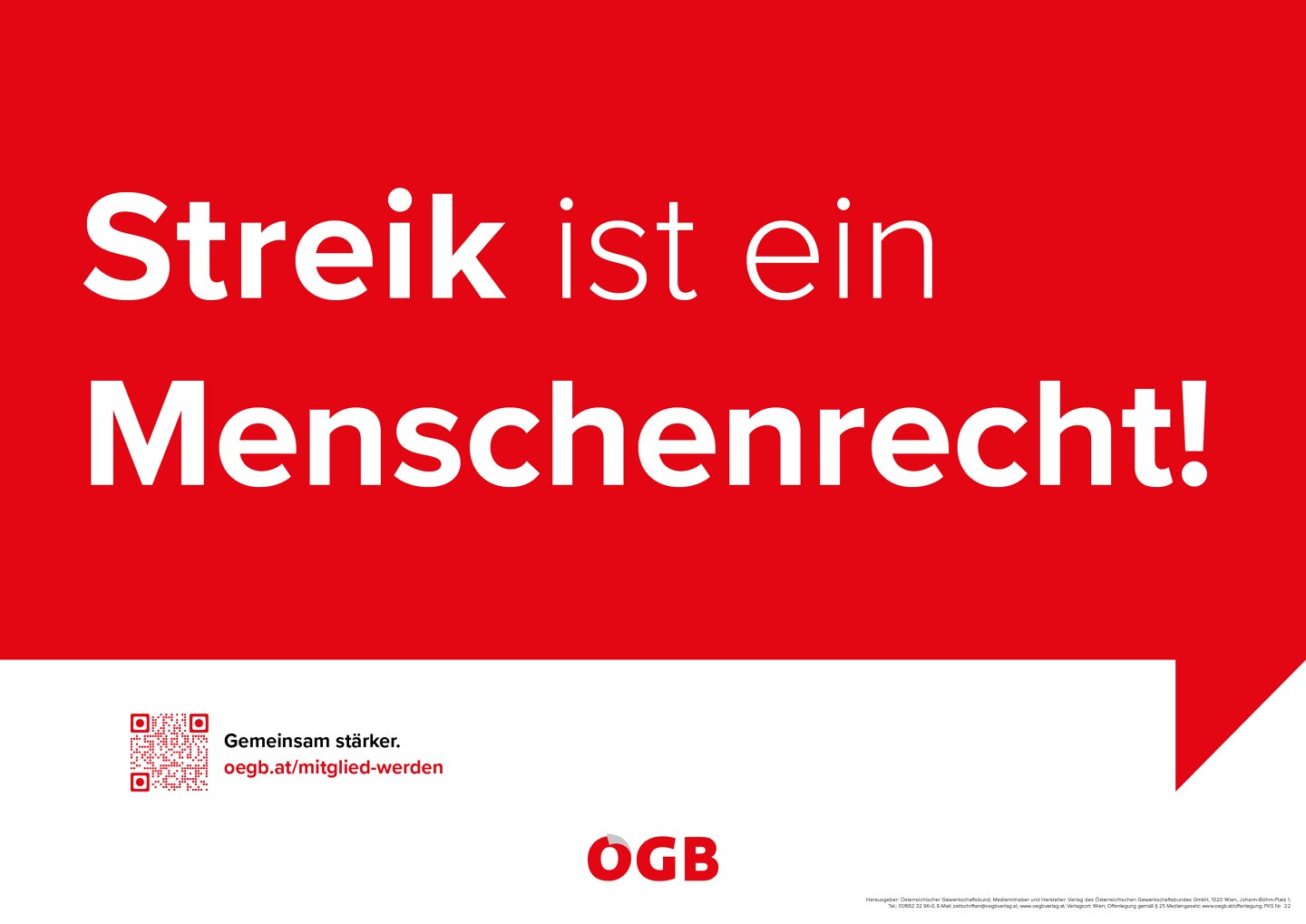 Streik ich ein Menschenrecht!
