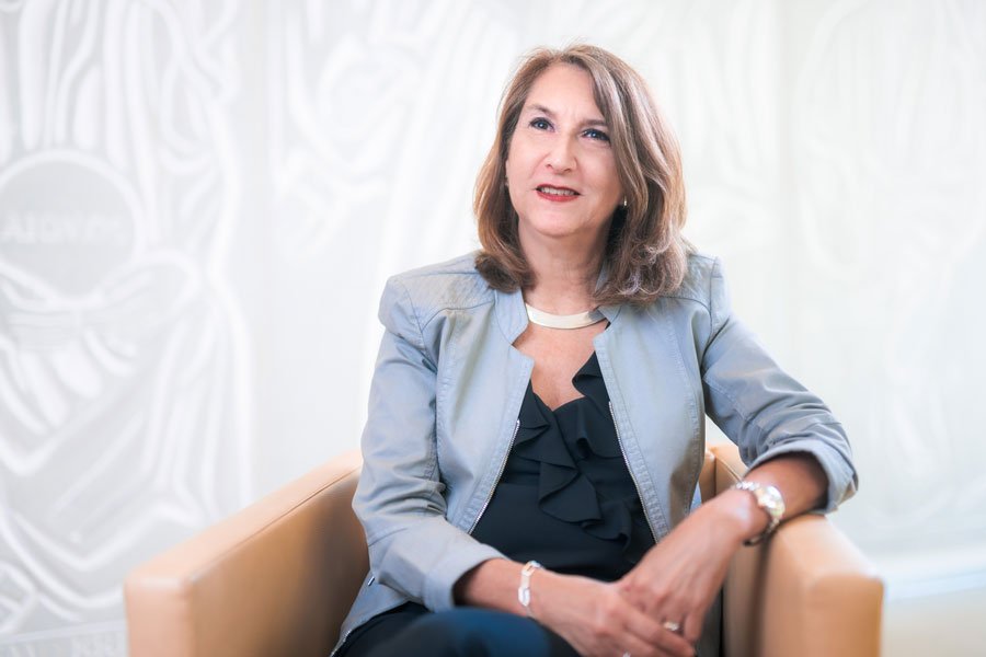Martina Häckel-Bucher, stellvertretende Abteilungsleiterin der Abteilung 6 – Internationaler technischer Arbeitsschutz im Zentral-Arbeitsinspektorat.