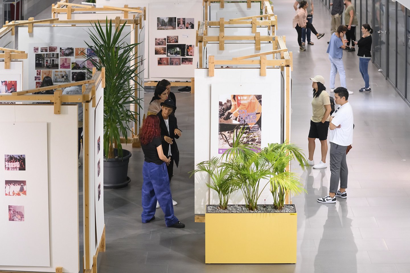 Ausstellungsfläche im Catamaran