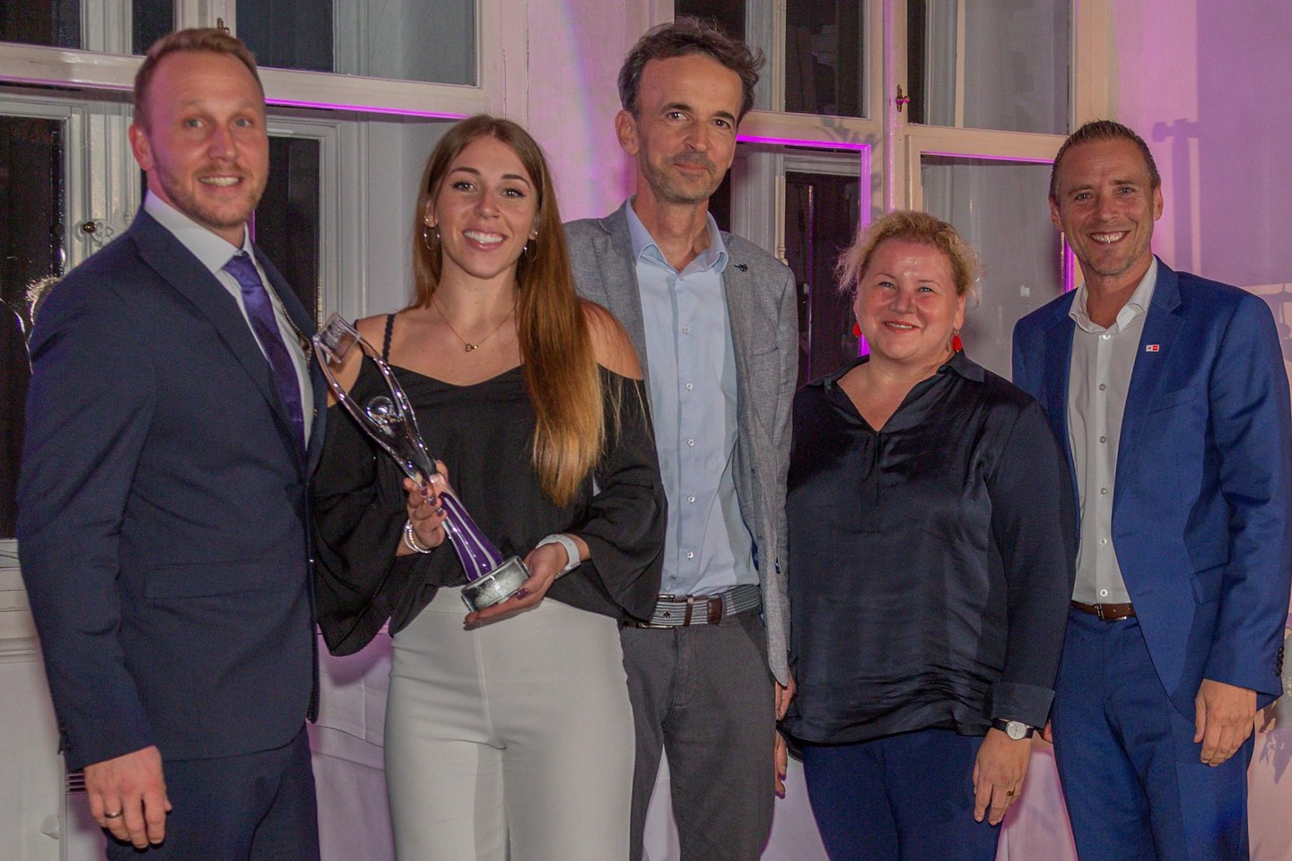 Zweiter Betriebsräte-Award mit Marvin Kropp, Daniela Harlander, Thomas Hödlmoser, Korinna Schumann und Peter Eder @ Matthias Kreuzer.