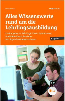 Screenshot vom Buchcover "Alles Wissenswerte über die Lehrlingsausbildung"