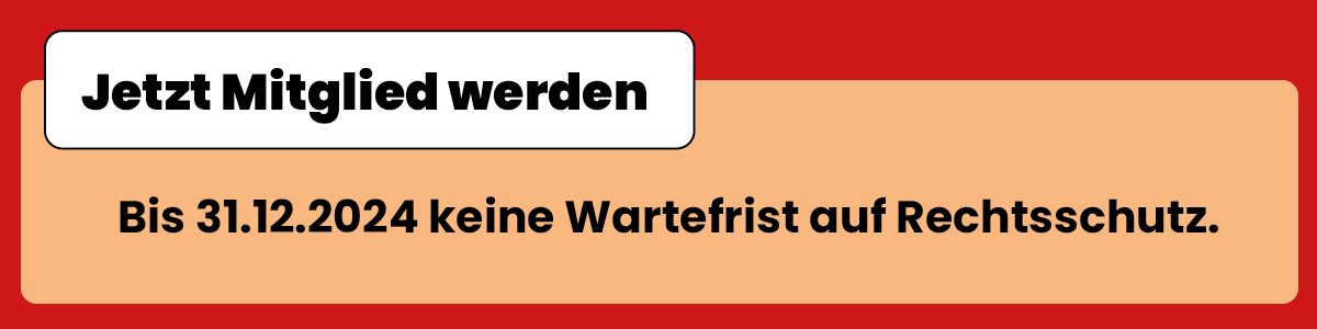 Keine Wartefrist auf Rechtsschutz