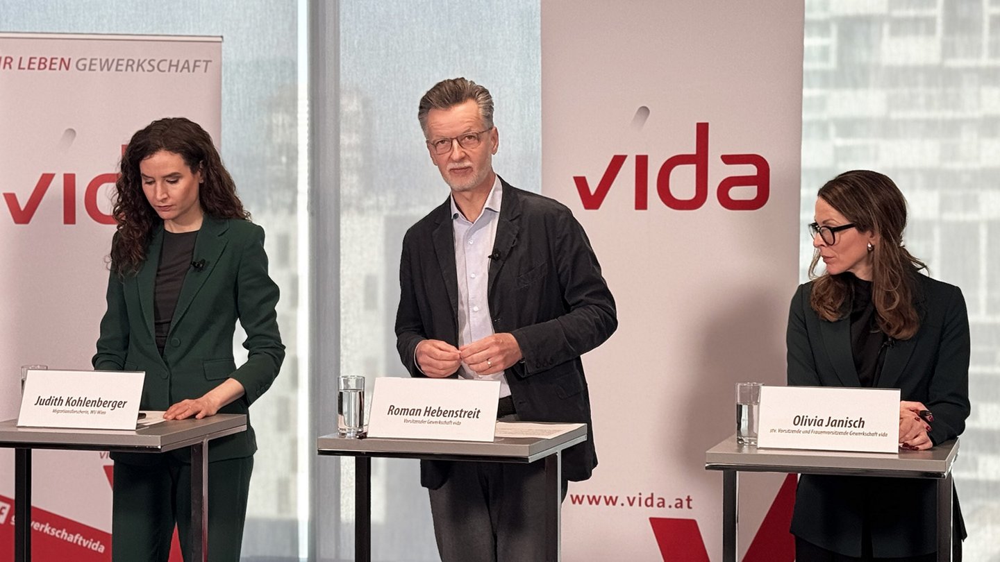 Das Podium Gute Arbeit statt Ausbeutung