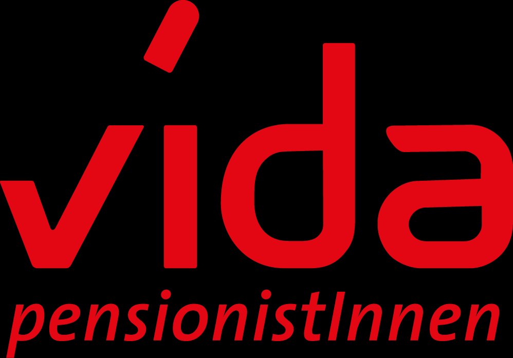vida Pensionist:innen Logo rot